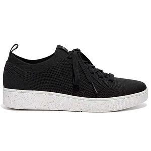 Fitflop Rally Knit Sneakers in Black